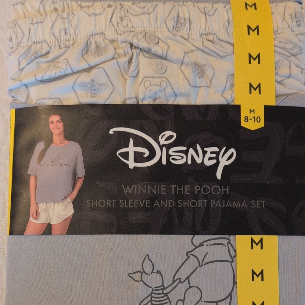 Disney Winnie the Pooh Blue Pajama Set
